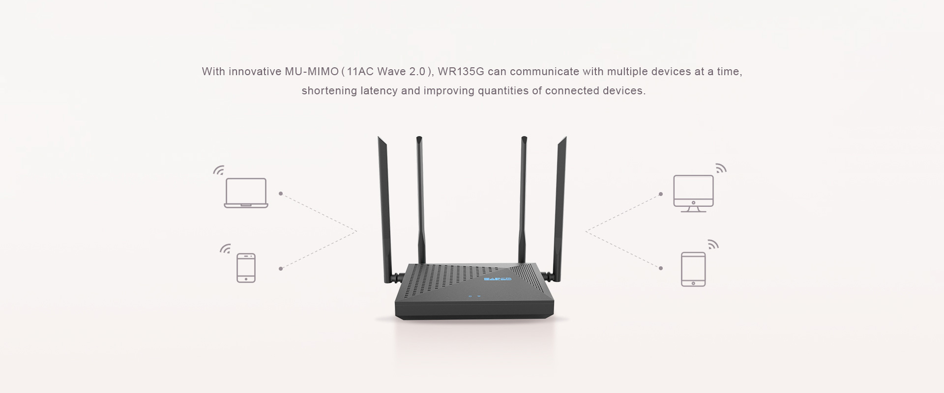 WiFi5 AC1200路由器